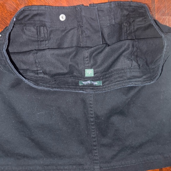 Wild Fable Charcoal Skirt with Front Detail - Picture 7 of 8